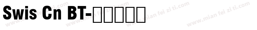 Swis Cn BT字体转换